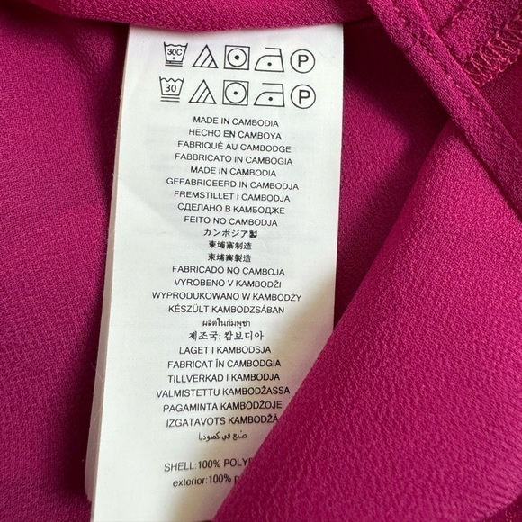 Michael Michael Kors Petite Jacquard Snakeskin Print Ruffled Mini Dress Size L - Picture 8 of 8